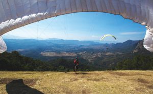 Parapente en Valle de Bravo, Mexico