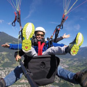 Biplace parapente