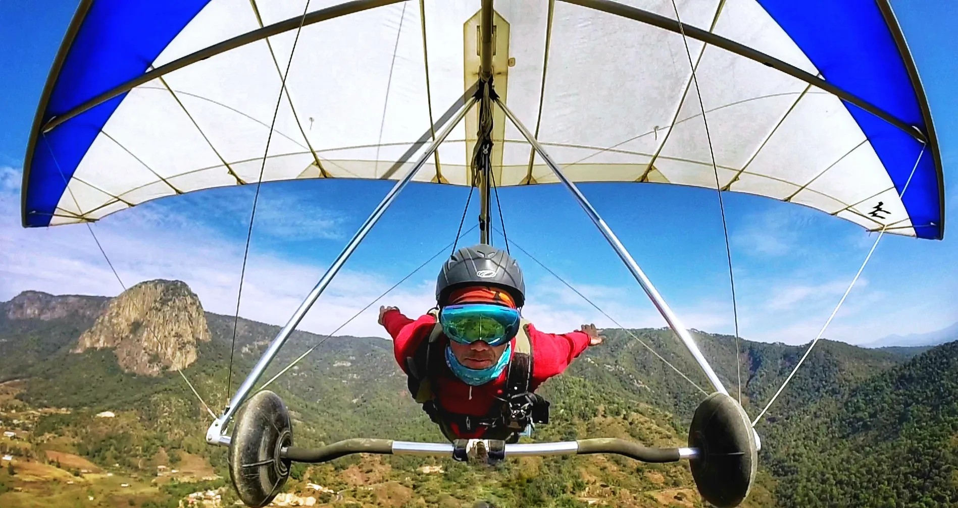 Paragliding for dummies Valle de bravo en deltaplane