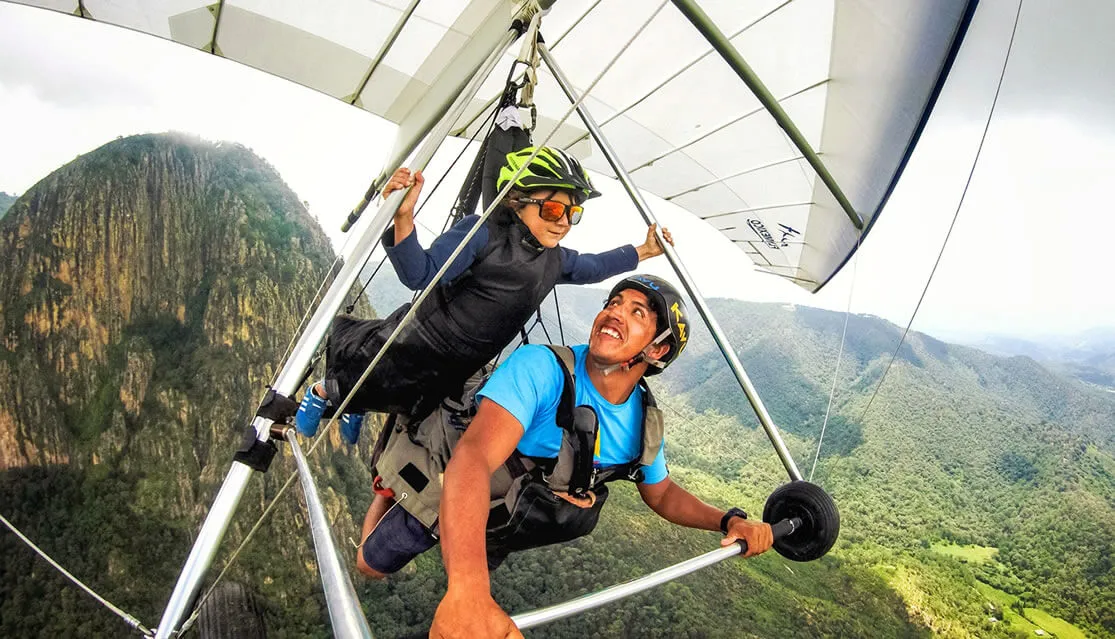 Paragliding for dummies Parapente ou deltaplane ?